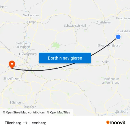 Ellenberg to Leonberg map