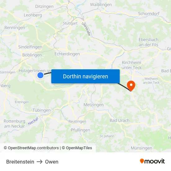 Breitenstein to Owen map