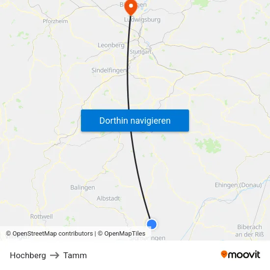 Hochberg to Tamm map