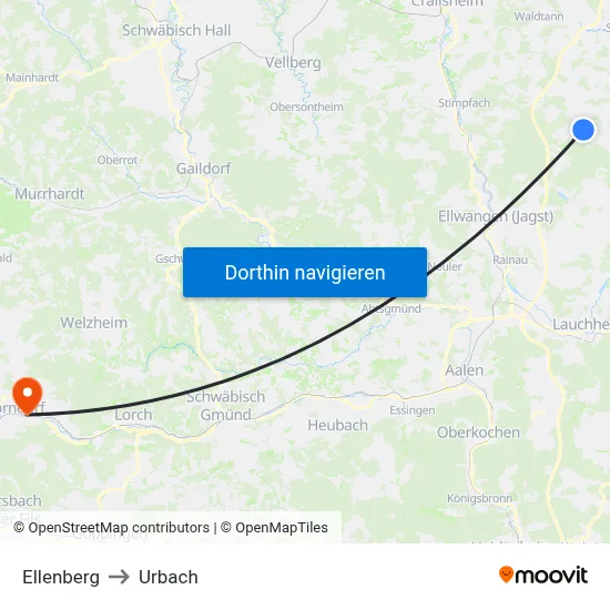 Ellenberg to Urbach map