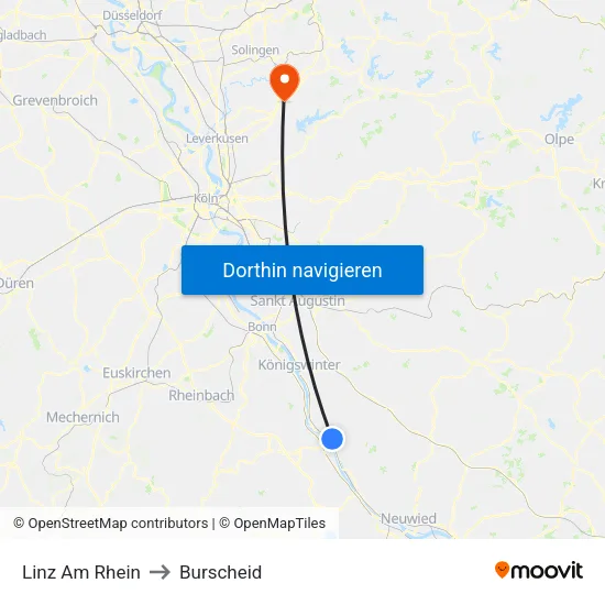 Linz Am Rhein to Burscheid map