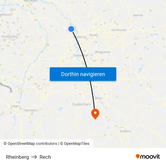 Rheinberg to Rech map