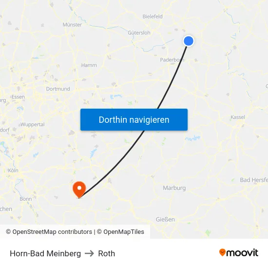 Horn-Bad Meinberg to Roth map