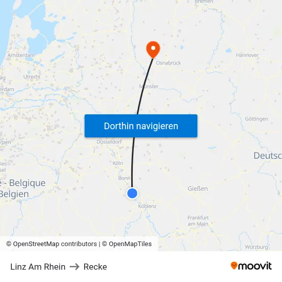 Linz Am Rhein to Recke map