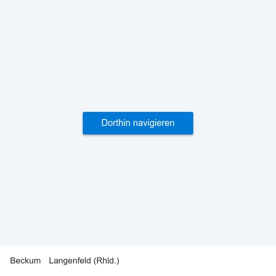 Beckum to Langenfeld (Rhld.) map