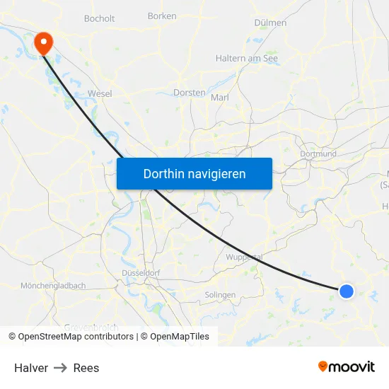 Halver to Rees map