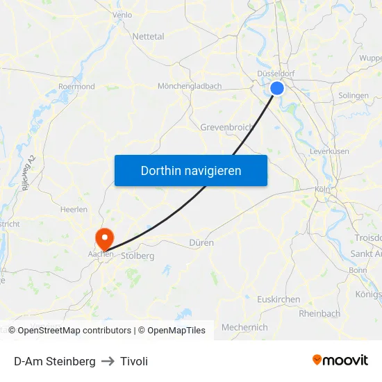 D-Am Steinberg to Tivoli map