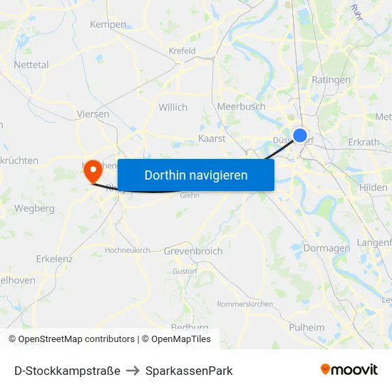 D-Stockkampstraße to SparkassenPark map