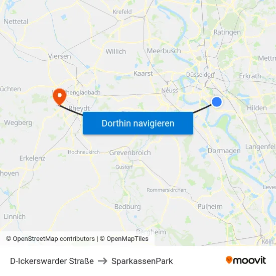 D-Ickerswarder Straße to SparkassenPark map