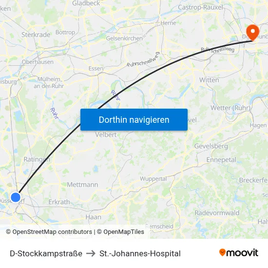D-Stockkampstraße to St.-Johannes-Hospital map