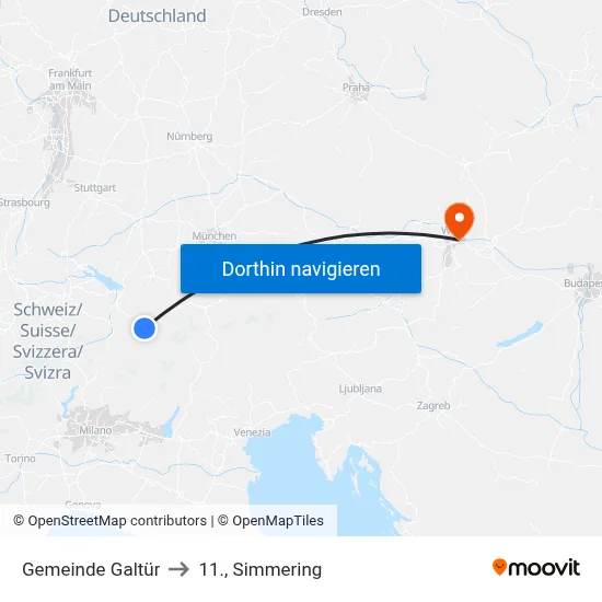 Gemeinde Galtür to 11., Simmering map