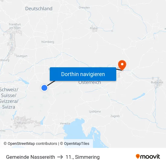 Gemeinde Nassereith to 11., Simmering map
