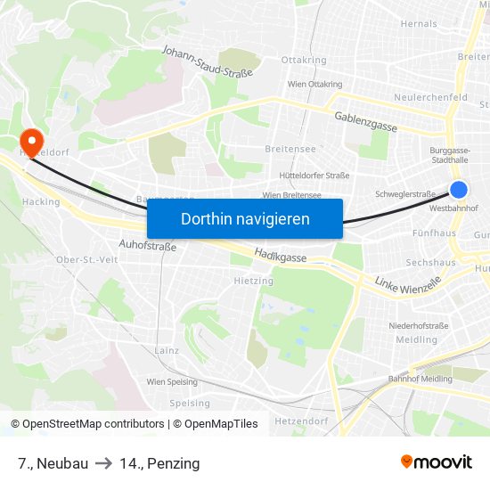 7., Neubau to 14., Penzing map