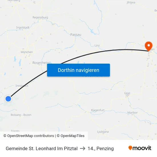 Gemeinde St. Leonhard Im Pitztal to 14., Penzing map