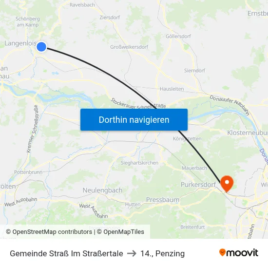 Gemeinde Straß Im Straßertale to 14., Penzing map