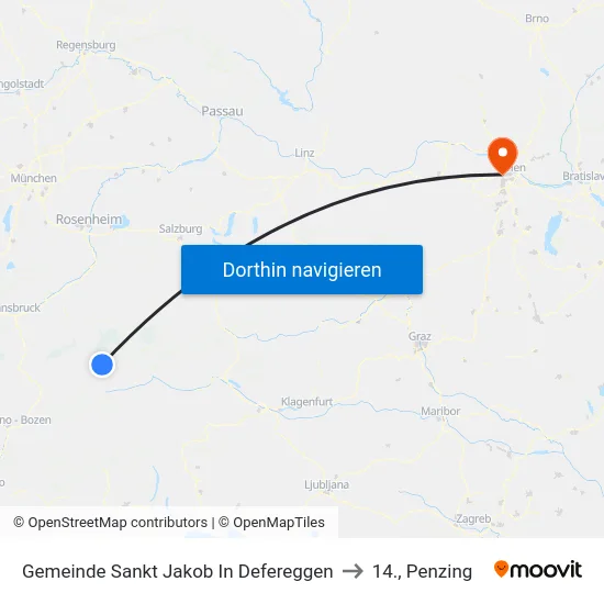 Gemeinde Sankt Jakob In Defereggen to 14., Penzing map