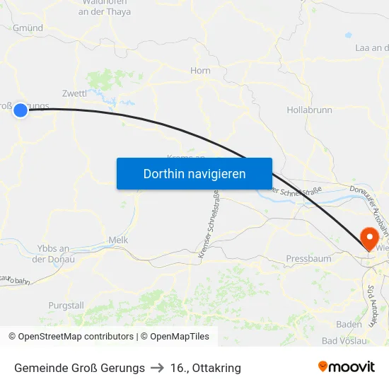 Gemeinde Groß Gerungs to 16., Ottakring map