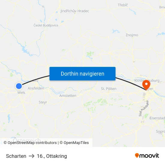 Scharten to 16., Ottakring map