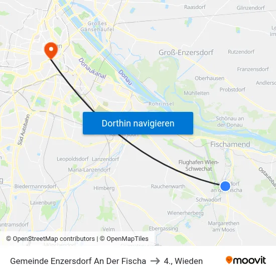 Gemeinde Enzersdorf An Der Fischa to 4., Wieden map