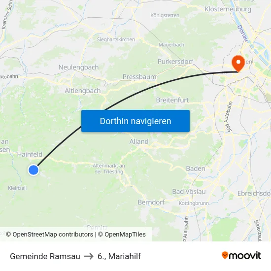 Gemeinde Ramsau to 6., Mariahilf map