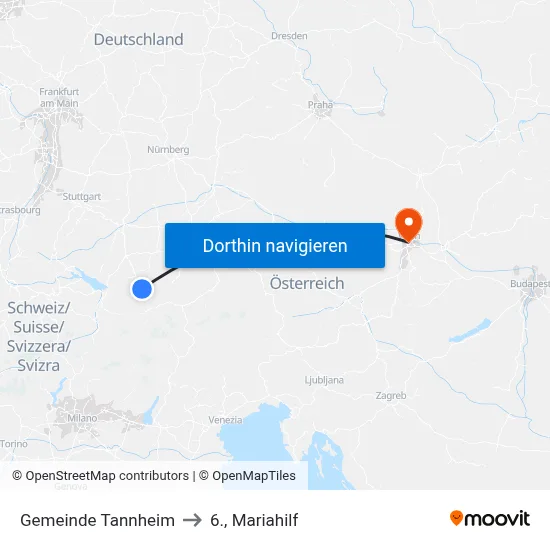 Gemeinde Tannheim to 6., Mariahilf map