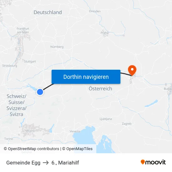 Gemeinde Egg to 6., Mariahilf map
