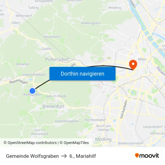 Gemeinde Wolfsgraben to 6., Mariahilf map