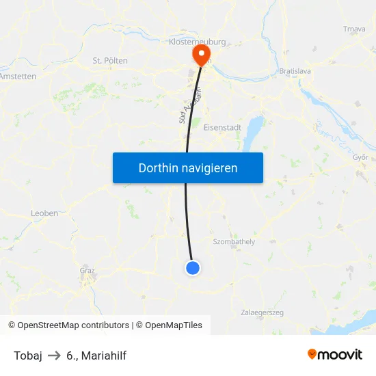 Tobaj to 6., Mariahilf map