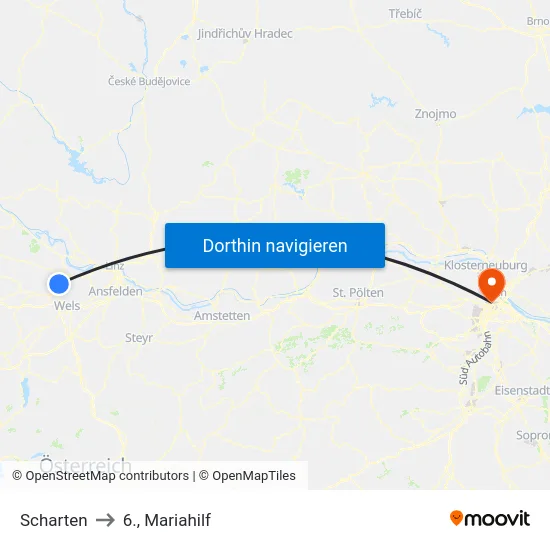 Scharten to 6., Mariahilf map