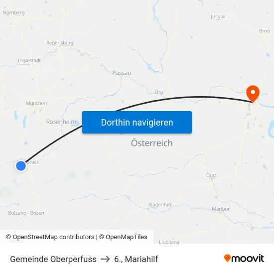 Gemeinde Oberperfuss to 6., Mariahilf map