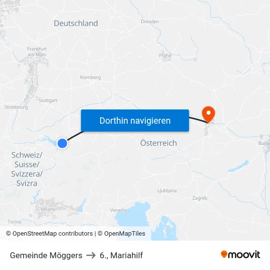 Gemeinde Möggers to 6., Mariahilf map