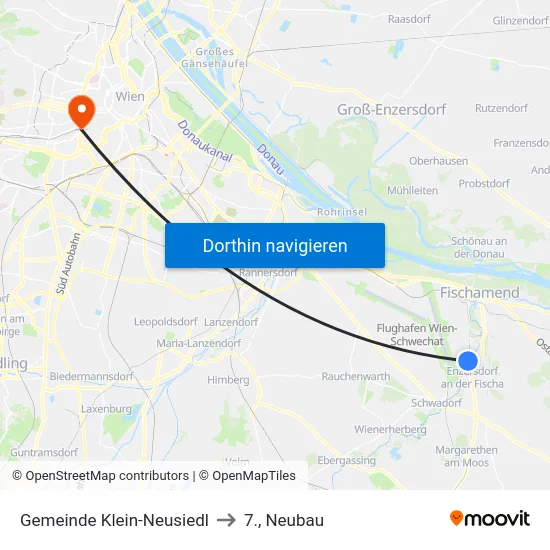 Gemeinde Klein-Neusiedl to 7., Neubau map