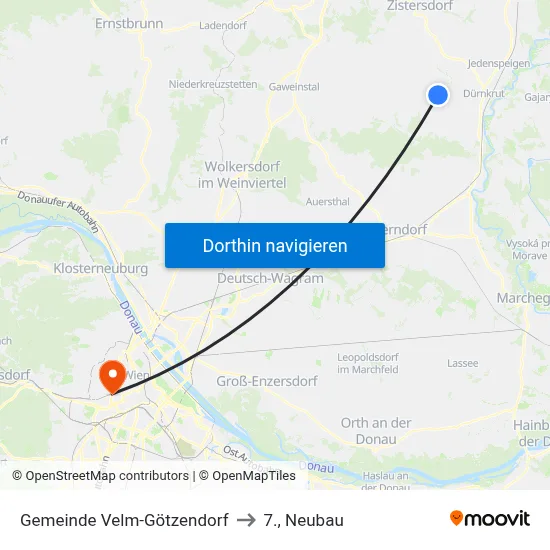 Gemeinde Velm-Götzendorf to 7., Neubau map