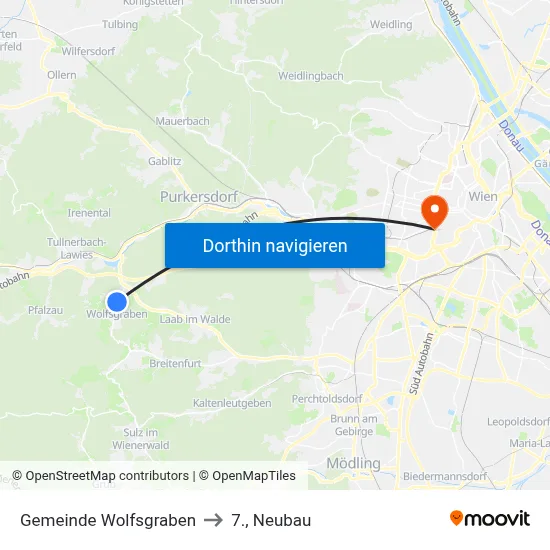 Gemeinde Wolfsgraben to 7., Neubau map