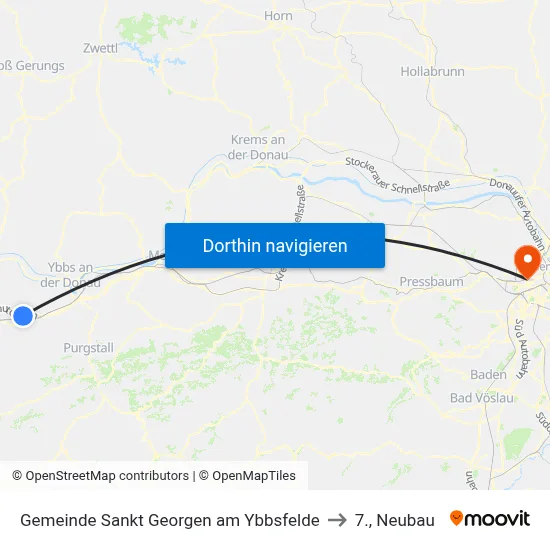 Gemeinde Sankt Georgen am Ybbsfelde to 7., Neubau map
