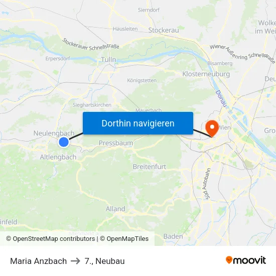 Maria Anzbach to 7., Neubau map
