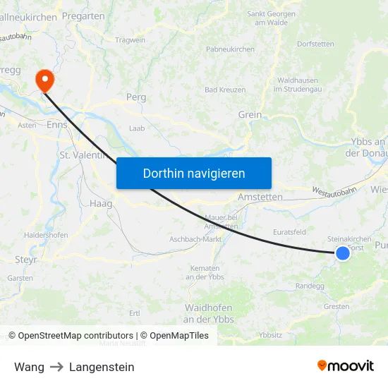 Wang to Langenstein map
