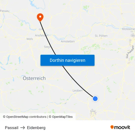 Passail to Eidenberg map
