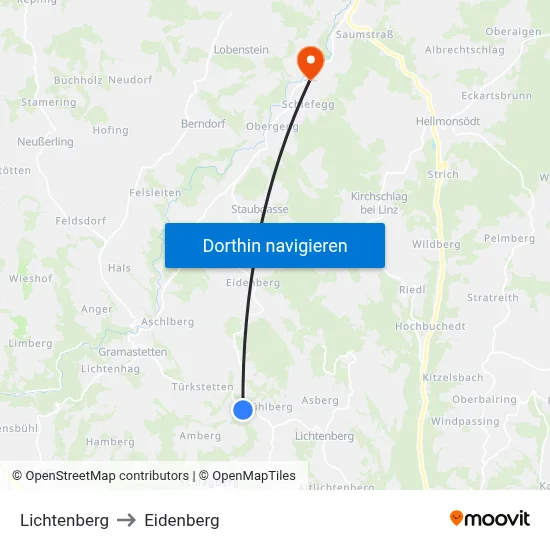 Lichtenberg to Eidenberg map