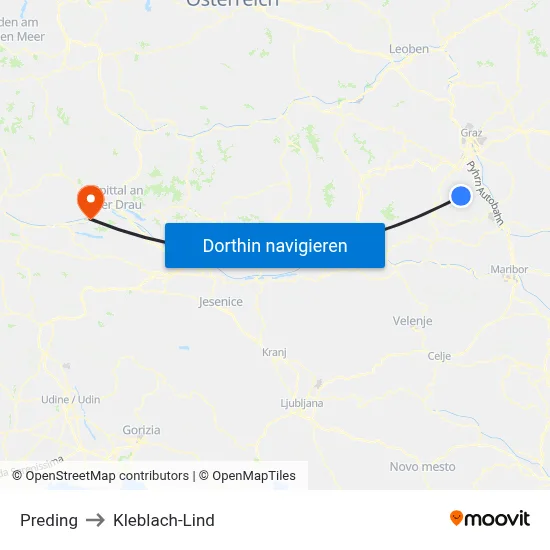 Preding to Kleblach-Lind map