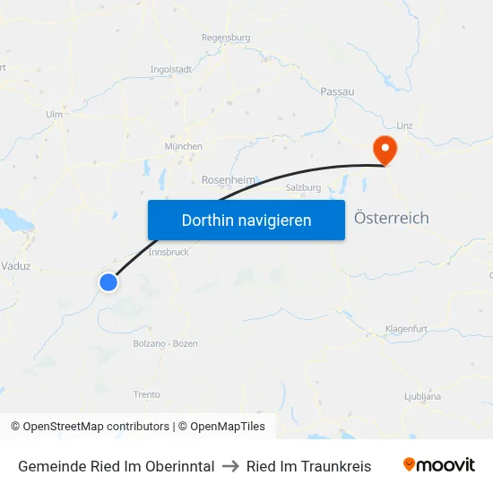 Gemeinde Ried Im Oberinntal to Ried Im Traunkreis map