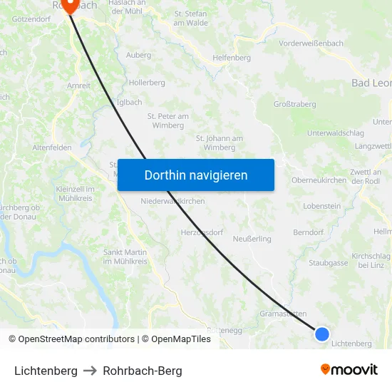 Lichtenberg to Rohrbach-Berg map