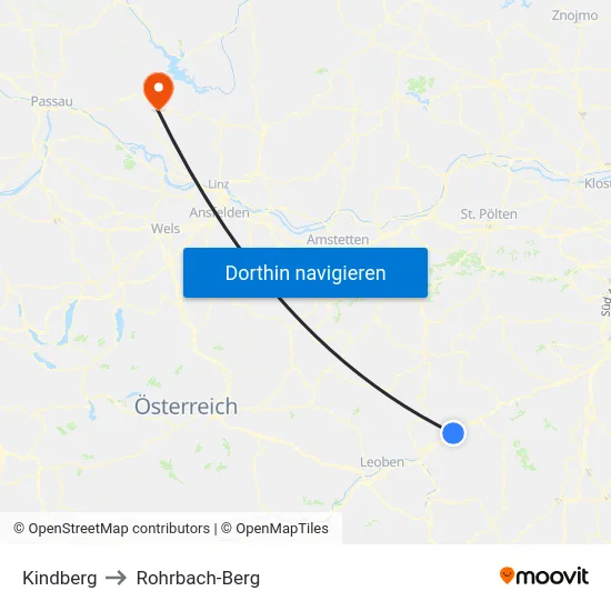 Kindberg to Rohrbach-Berg map