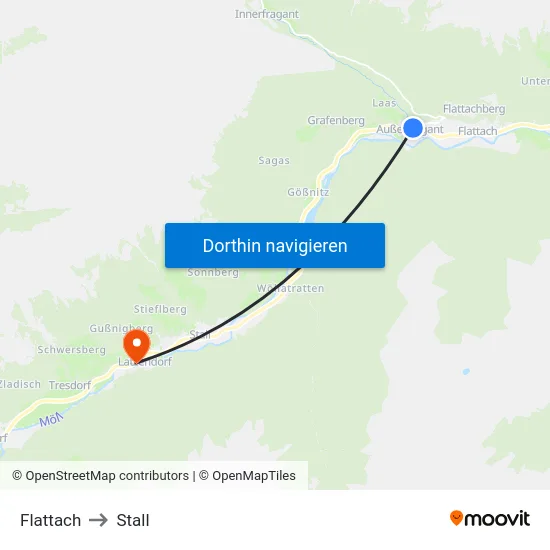 Flattach to Stall map