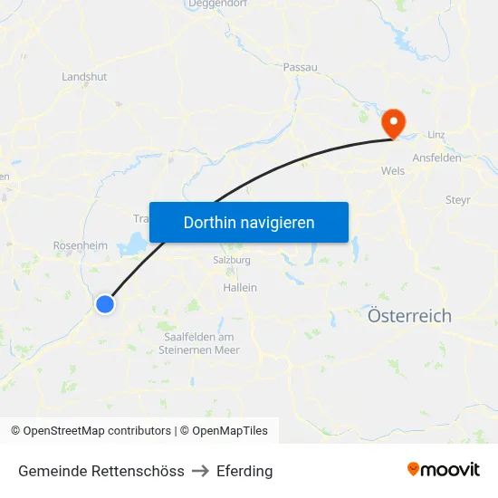 Gemeinde Rettenschöss to Eferding map