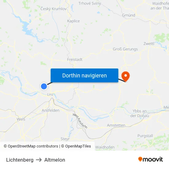 Lichtenberg to Altmelon map