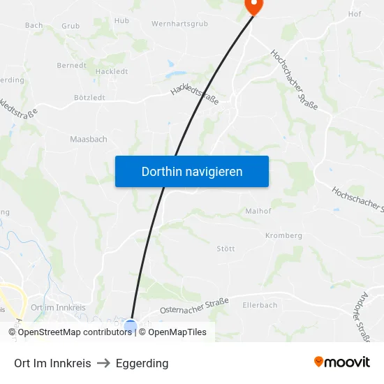 Ort Im Innkreis to Eggerding map