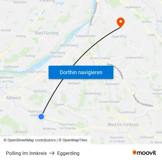Polling Im Innkreis to Eggerding map