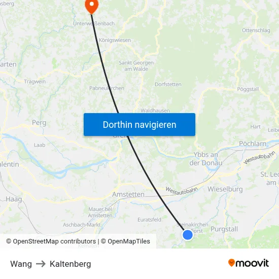 Wang to Kaltenberg map