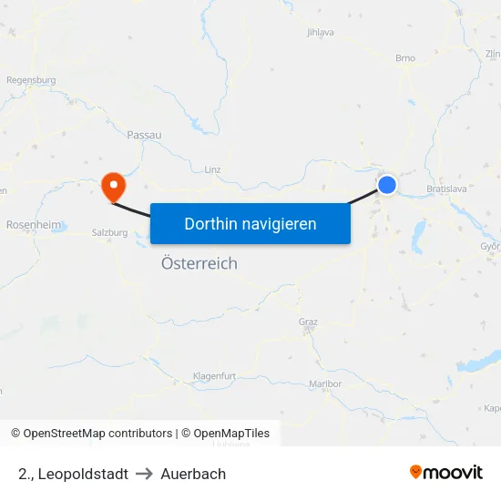 2., Leopoldstadt to Auerbach map